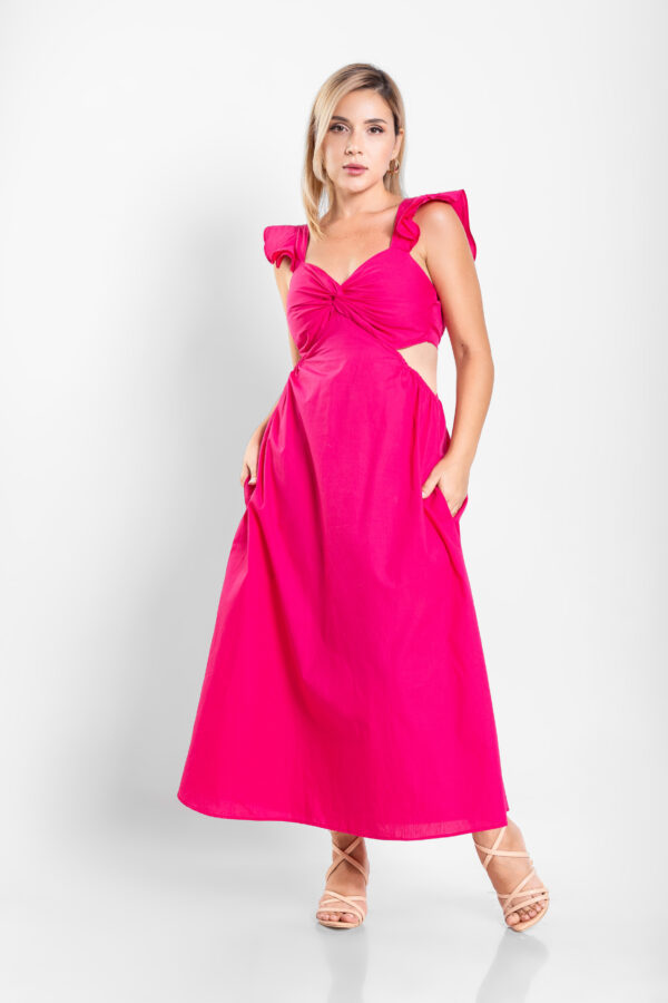 Bella Maxi – Hot Pink