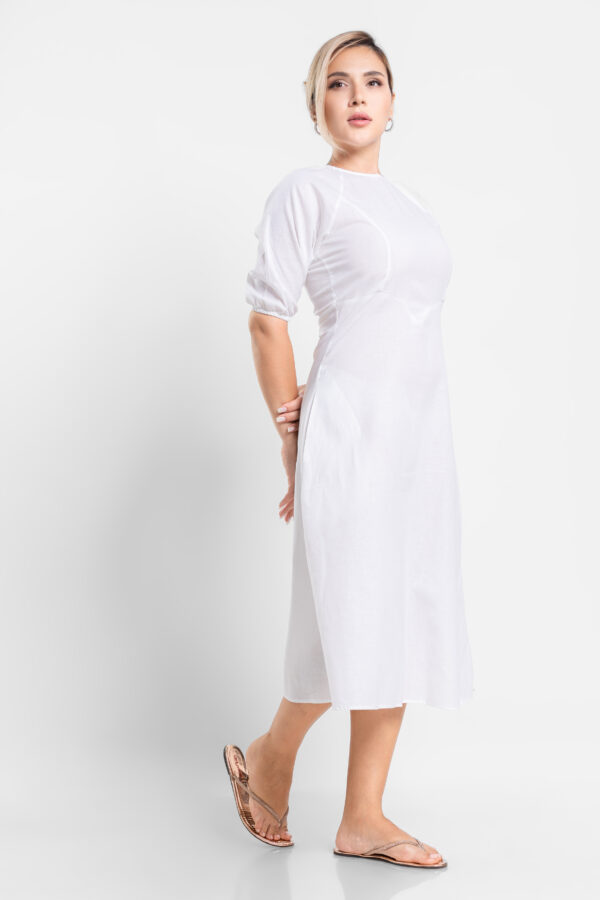 Heidi Midi – White