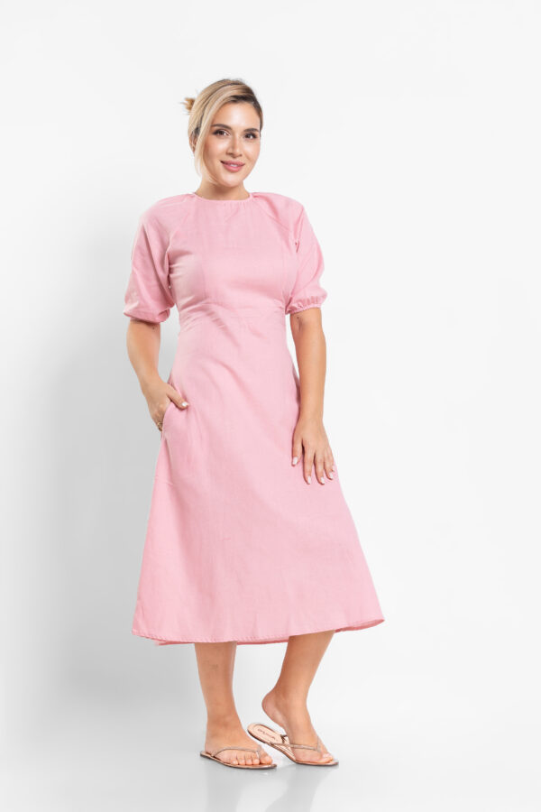 Heidi Midi – Baby Pink